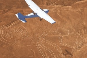 Lima: Flight over the Nazca Lines with bus transfer