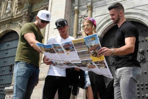 Lima: Hop-On Hop-Off Tourist Bus with 11 stops and 4 routes