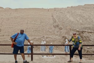 Lima: Huaca Pucllana -pyramidi ja Miraflores-kierros + nouto