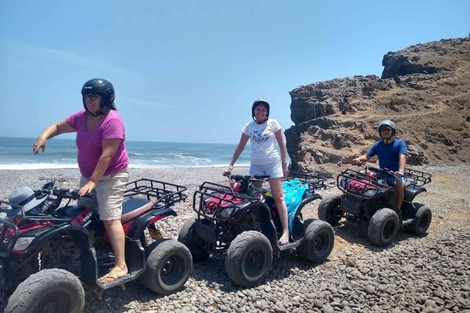 Lima: Lunuhuaná Extremo All In +Cerro Azul +Rafting +Cuatrimoto +Canopy