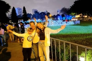 Lima: Magic Water Circuit Light Show-tur med upphämtning
