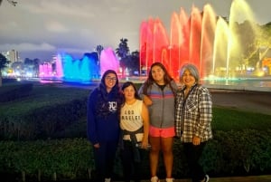 Lima: Magic Water Circuit Light Show-tur med afhentning