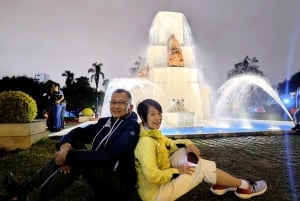 Lima: Magic Water Circuit Light Show -kiertoajelu noutoineen