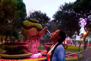 Lima : circuit des fontaines et spectacle son et lumière