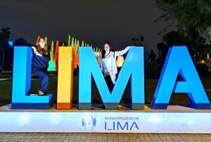 Lima : circuit des fontaines et spectacle son et lumière