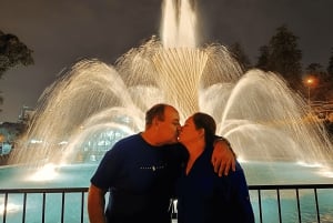 Lima : circuit des fontaines et spectacle son et lumière