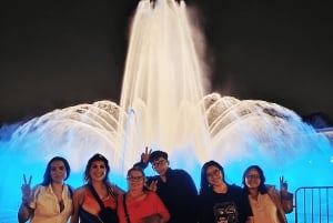 Lima : circuit des fontaines et spectacle son et lumière