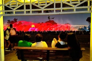 Lima : circuit des fontaines et spectacle son et lumière
