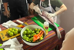 Lima - Miraflores: Peruvian cooking classes, Pisco Sour, and exotic fruits
