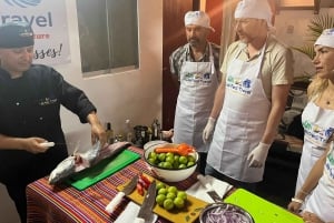 Lima - Miraflores: Peruvian cooking classes, Pisco Sour, and exotic fruits