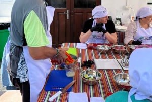 Lima - Miraflores: Peruvian cooking classes, Pisco Sour, and exotic fruits