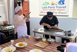 Lima - Miraflores: Peruvian cooking classes, Pisco Sour, and exotic fruits