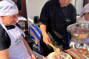 Lima - Miraflores: Peruvian cooking classes, Pisco Sour, and exotic fruits