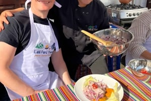 Lima - Miraflores: Peruvian cooking classes, Pisco Sour, and exotic fruits