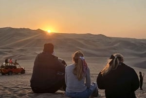 Lima: Dagsudflugt til Paracas og Huacachina-oasen med vin og klitter