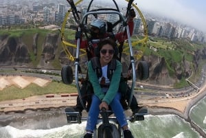 Lima: Paragliding-flyvning over Costa Verde-distrikterne