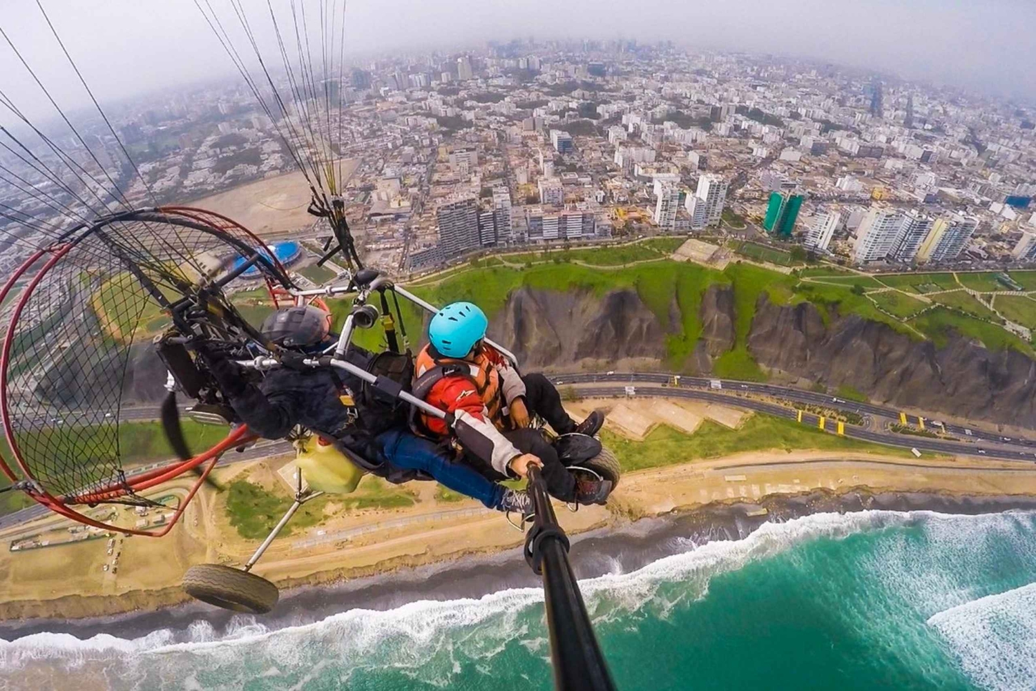 Lima: Paramotor Sky Tour - Lima by air - Paragliding