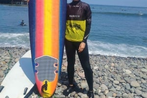 Lima: Surfunterricht am Playa Makaha in Miraflores