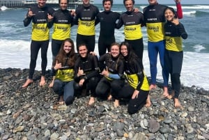 Lima: Surfunterricht am Playa Makaha in Miraflores