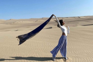 Lima : Transfert + Paracas + Huacachina + Sandboarding + Buggies