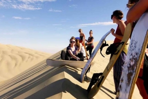 Lima: Transfer + Paracas + Huacachina + Sandboarding + Buggies