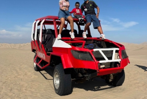 Lima: Transfer + Paracas + Huacachina + Sandboarding + Buggies