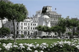 LIMA PIESZA WYCIECZKA KATAKUMBY Z MIRAFLORES, HISTORYCZNE CENTRUM, WINA+BUS