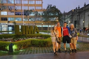Lima: Water Magic Circuit, Downtown and Catacombs Night Tour