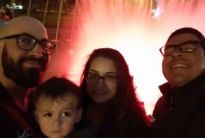 Lima: Water Magic Circuit, Downtown and Catacombs Night Tour
