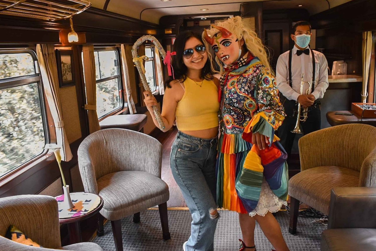 Machu Picchu: tour di 1 giorno con il treno dell'Osservatorio Vistadome