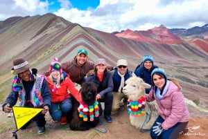 Machu Picchu com a Montanha Arco-Íris + Cusco