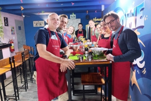 Miraflores: Hämmästyttävä perulainen ruoanlaittokurssi Ceviche äyriäiset ja Pisco Sour