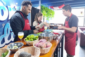 Miraflores: Hämmästyttävä perulainen ruoanlaittokurssi Ceviche äyriäiset ja Pisco Sour