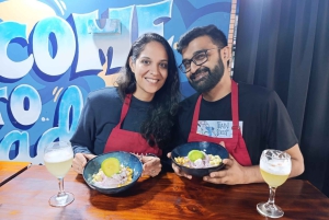 Miraflores: Hämmästyttävä perulainen ruoanlaittokurssi Ceviche äyriäiset ja Pisco Sour