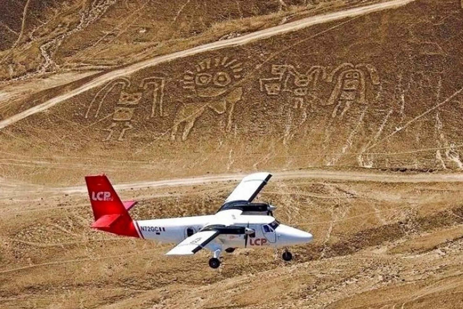 Nazca Lines heldag från Lima: Flyg över mystiska geoglyfer