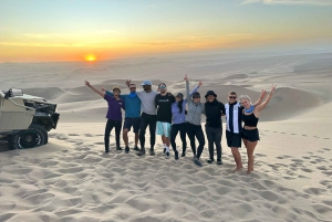 Paracas and Huacachina: Islands, Dune Buggy & Sunset Picnic