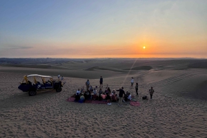 Paracas and Huacachina: Islands, Dune Buggy & Sunset Picnic