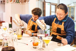Cusco: Peruwiańska lekcja gotowania, koktajle i wycieczka po lokalnym rynku