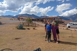 Picnic with llamas and alpacas in the Sacred Valley, Cusco, Peru