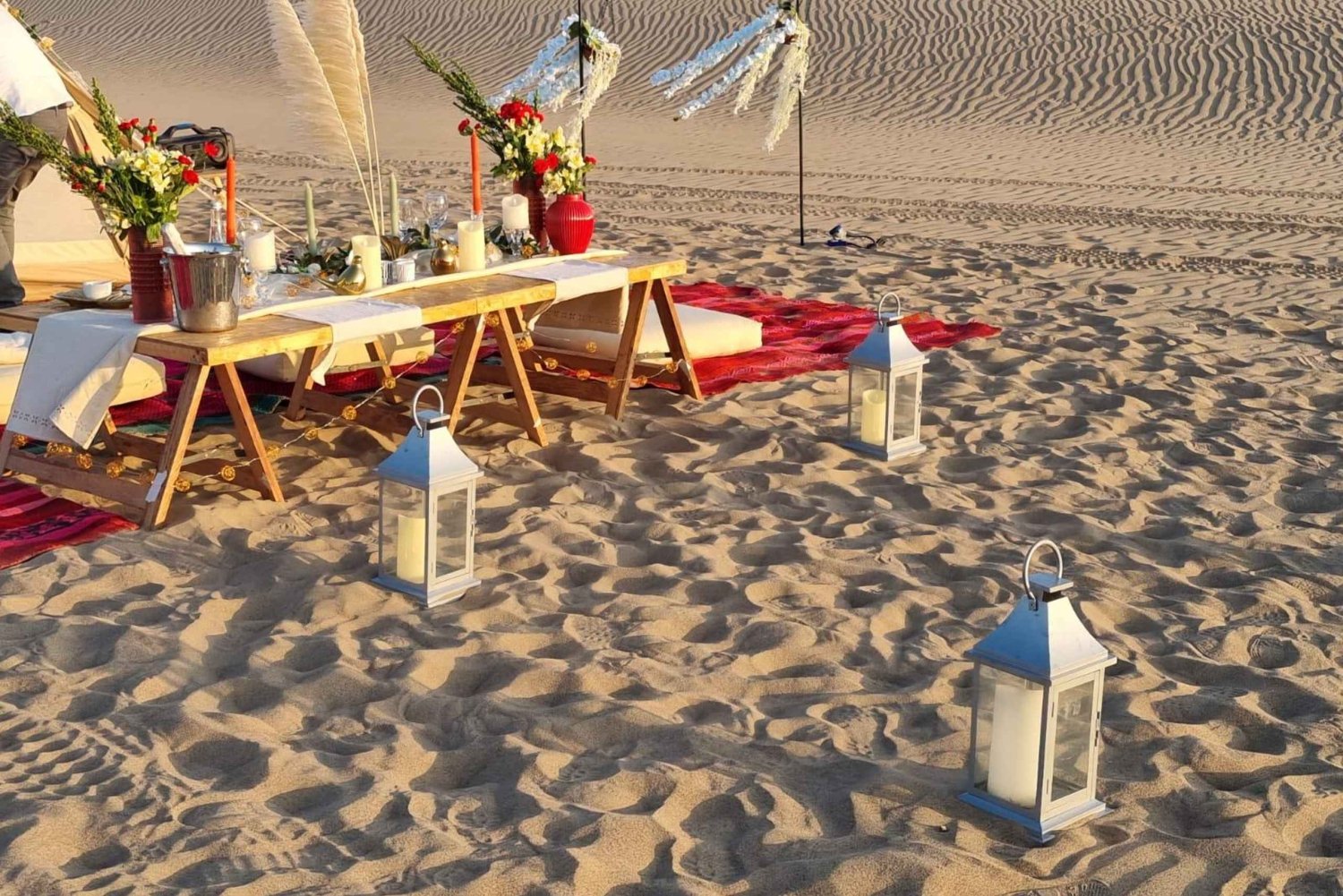 Privat picknick i Huacachina