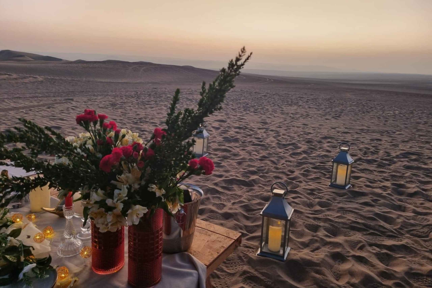 Prywatny piknik w Huacachina