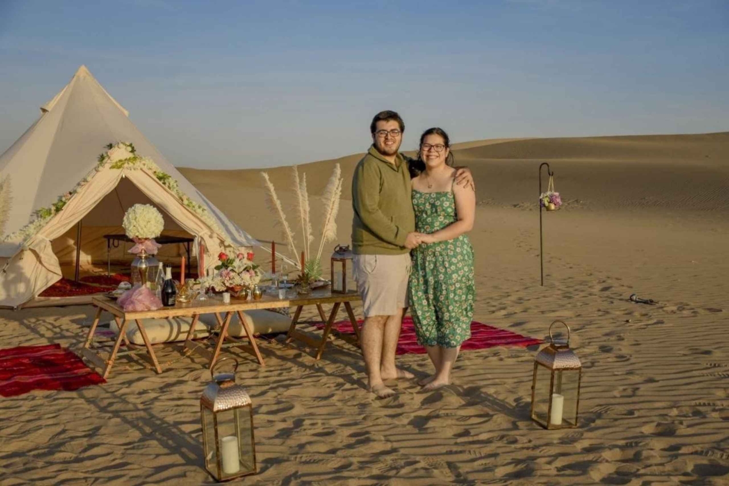 Prywatny piknik w Huacachina