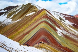 Private transport from Cusco to Rainbow Mountain round trip.