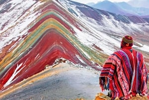 Private transport from Cusco to Rainbow Mountain round trip.