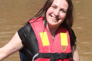 Puerto Maldonado: Kayaking and swimming in the Tambopata River