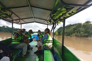 Puerto Maldonado: Kayaking and swimming in the Tambopata River