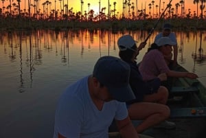 Puerto Maldonado: Yacumama-järven auringonlasku ja piranha-kalastus
