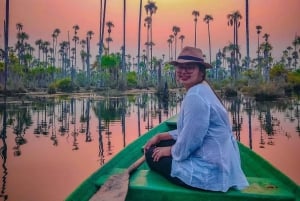 Puerto Maldonado: Yacumama-järven auringonlasku ja piranha-kalastus
