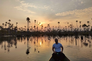 Puerto Maldonado: Lake Yacumama sunset and piranha fishing