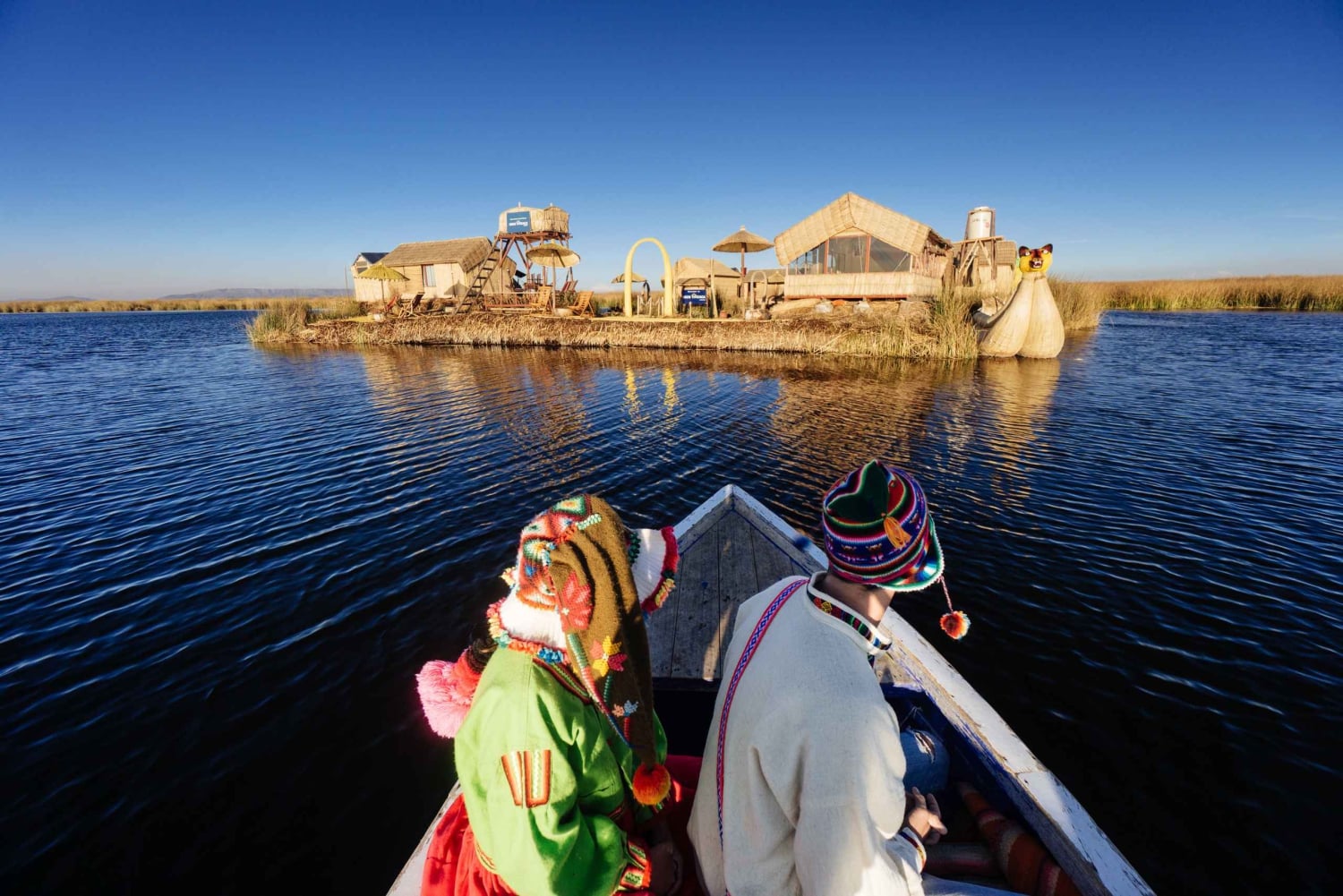 Puno: Ganztagestour zum Titicacasee und Uros & Taquile